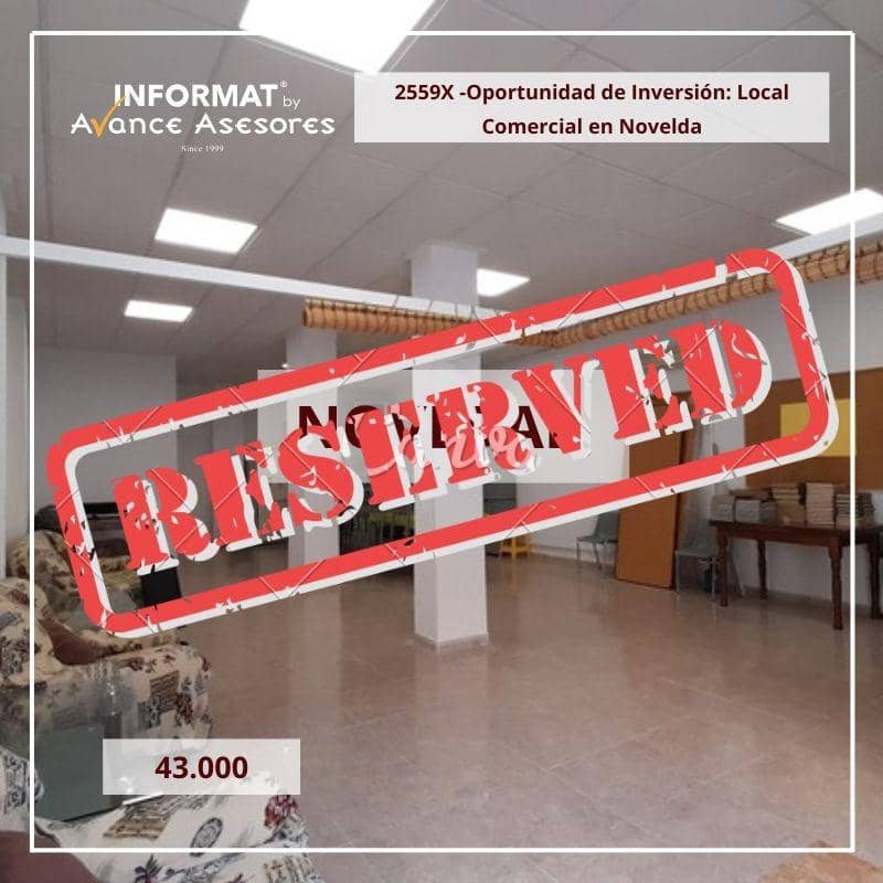 Business for sale in Novelda with garage - € 45,000 (Ref: 9409261)