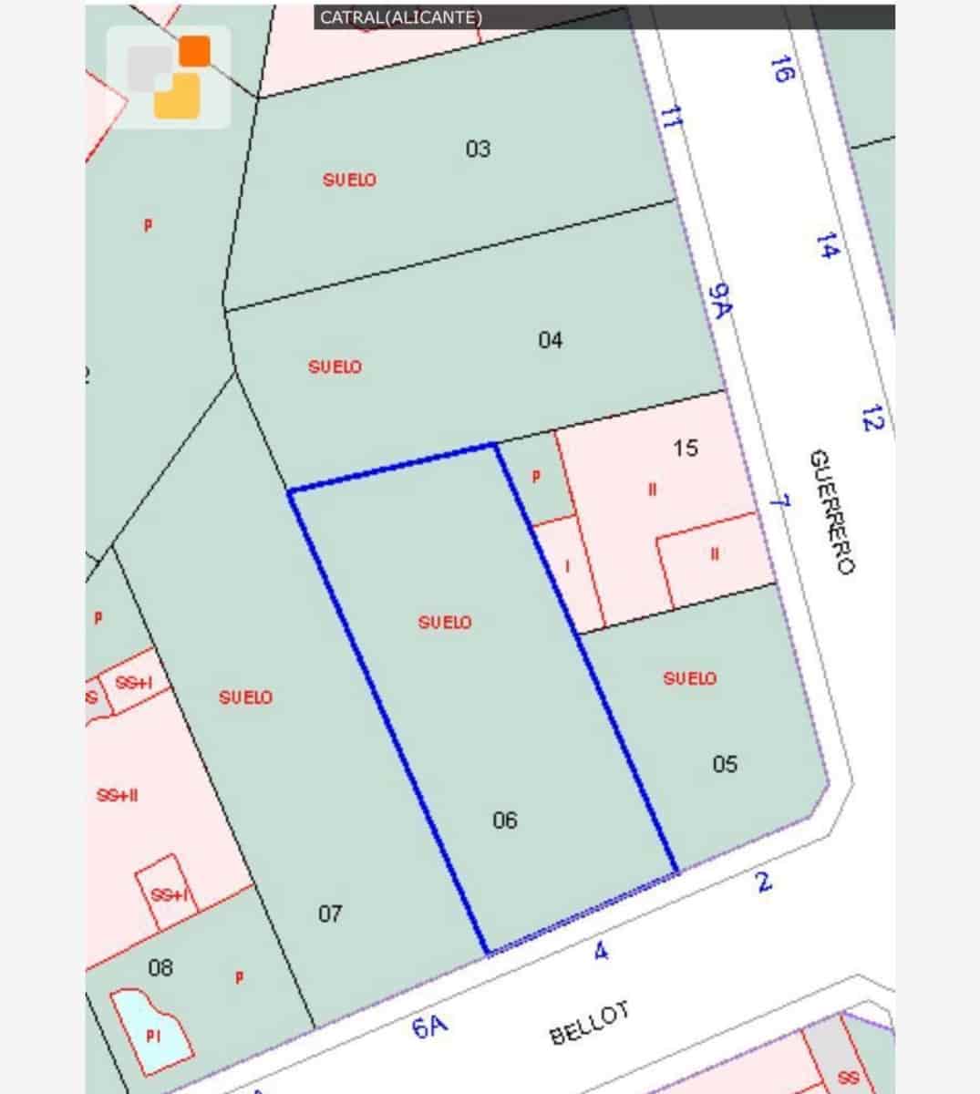 Building Plot for sale in Catral - € 120,000 (Ref: 9185602)