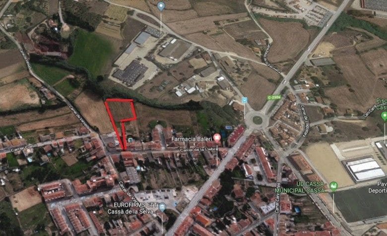 Ubebygd land til salgs i Cassa de la Selva - € 249 000 (Ref: 9240694)