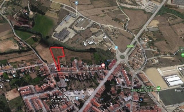 Undeveloped Land for sale in Cassà de la Selva - € 249,000 (Ref: 9240694)