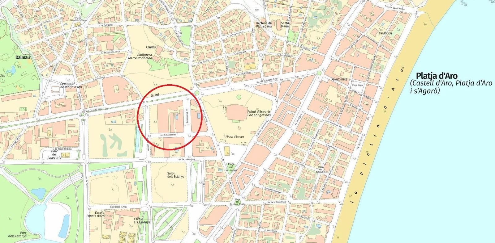 Kontor til salgs i Platja d'Aro - € 353 000 (Ref: 9240699)