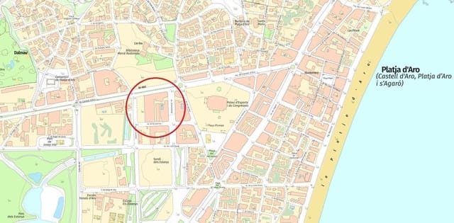 Kontor til salgs i Platja d'Aro, Castell-Platja d'Aro - € 353 000 (Ref: 9240699)