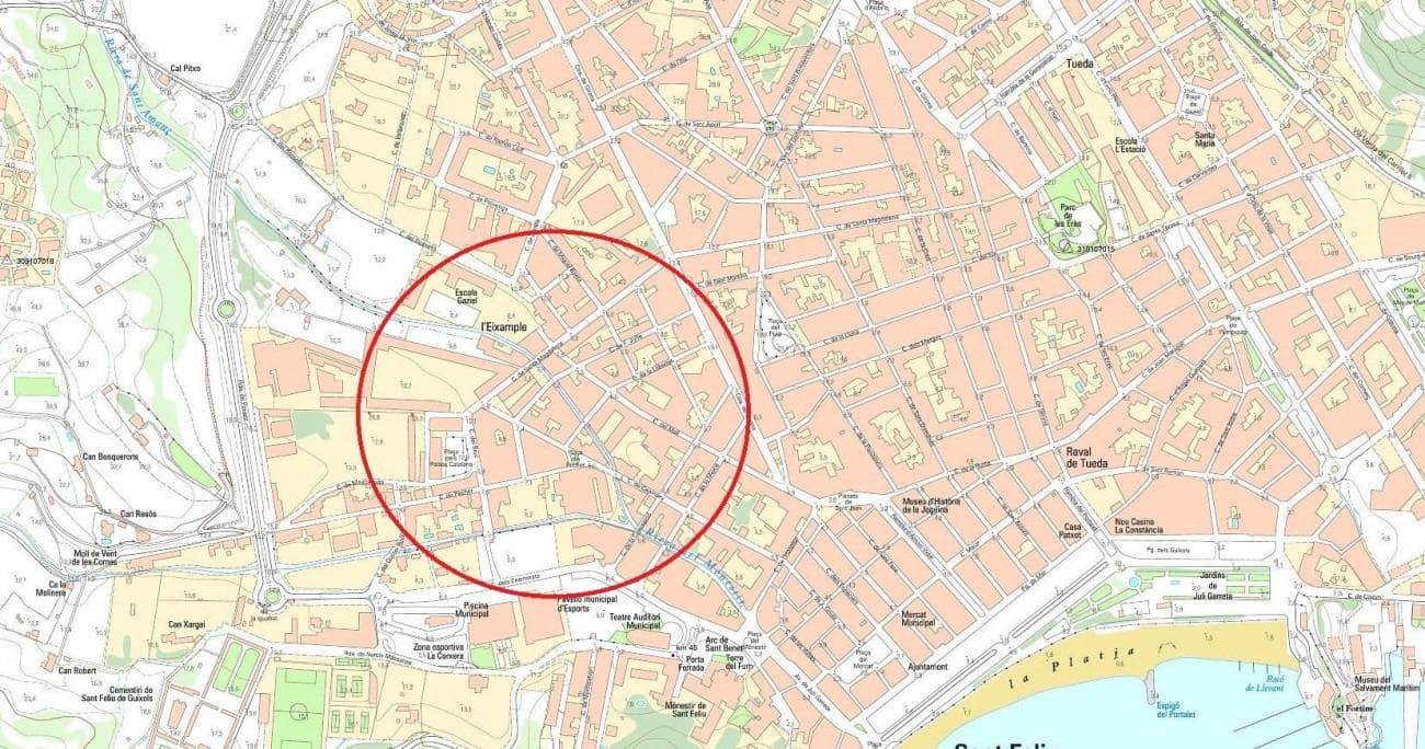 Byggetomt til salgs i Sant Feliu de Guixols - € 3 680 000 (Ref: 9243226)