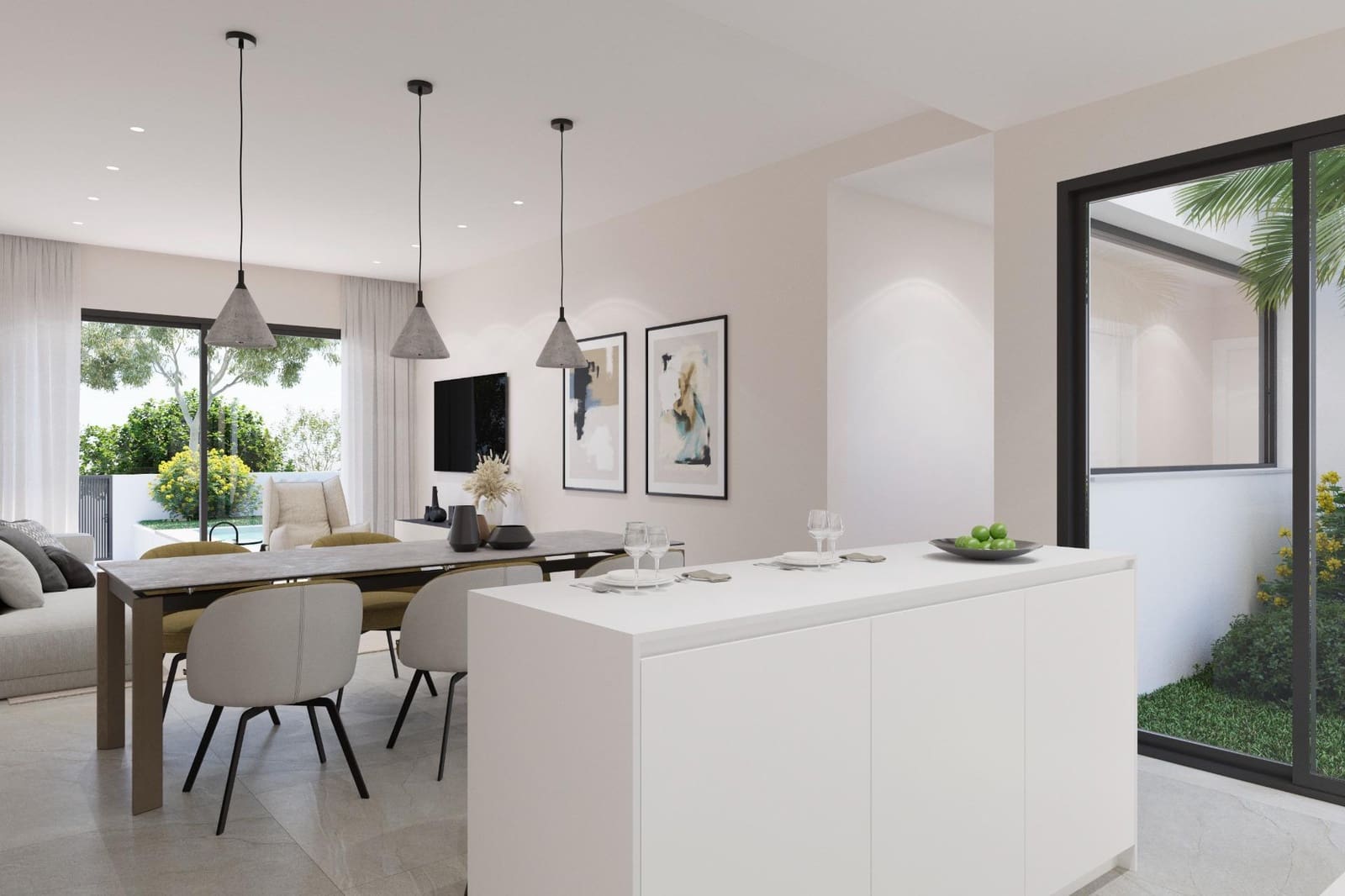 3 makuuhuone Huvila myytävänä paikassa Polop mukana uima-altaan 
autotalli - 510 000 € (Ref: 7952589)