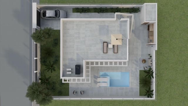 3 makuuhuone Huvila myytävänä paikassa Polop mukana uima-altaan 
autotalli - 510 000 € (Ref: 7952589)