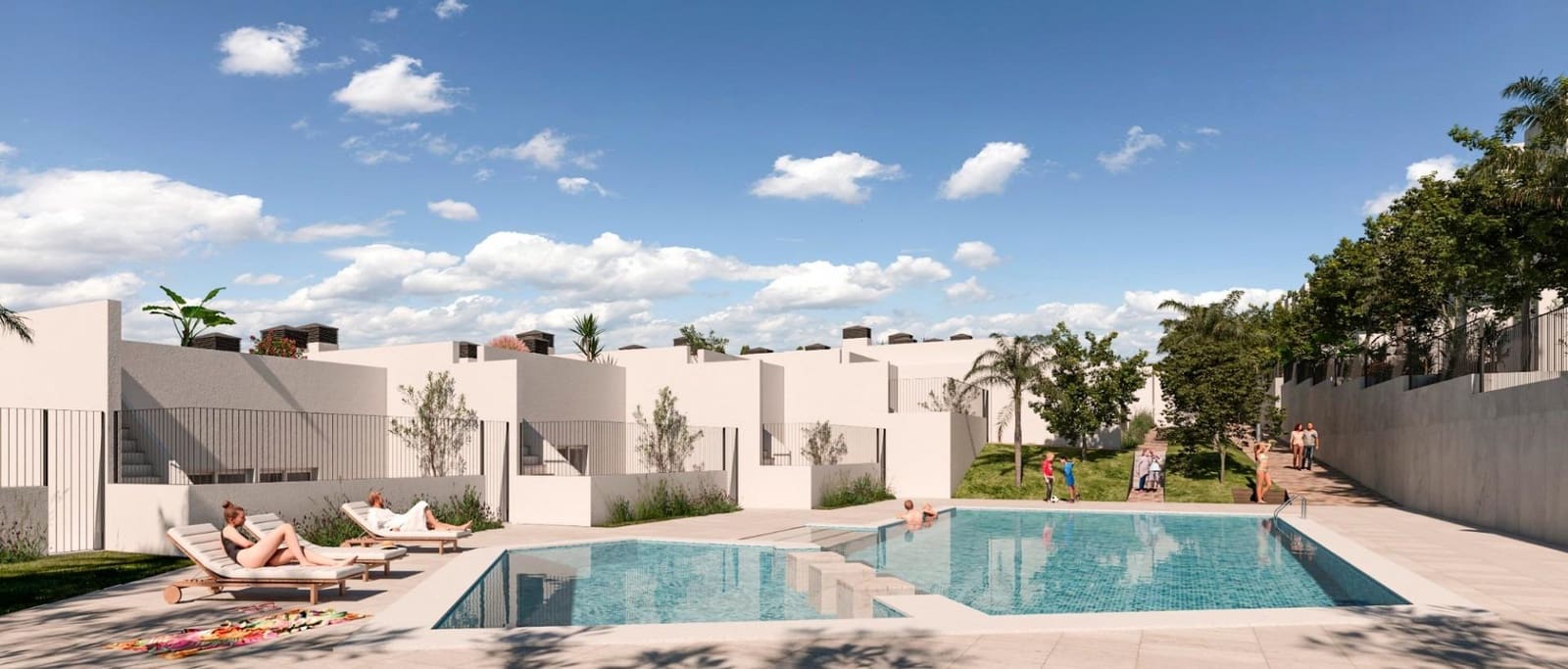 3 soveværelse Bungalow til salg i Monforte del Cid med swimmingpool garage - € 315.000 (Ref: 8254108)