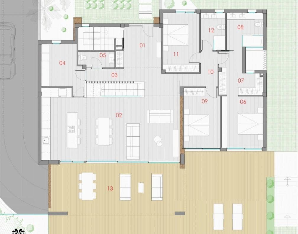 4 soveværelse Villa til salg i Monforte del Cid med swimmingpool garage - € 1.675.000 (Ref: 8488951)
