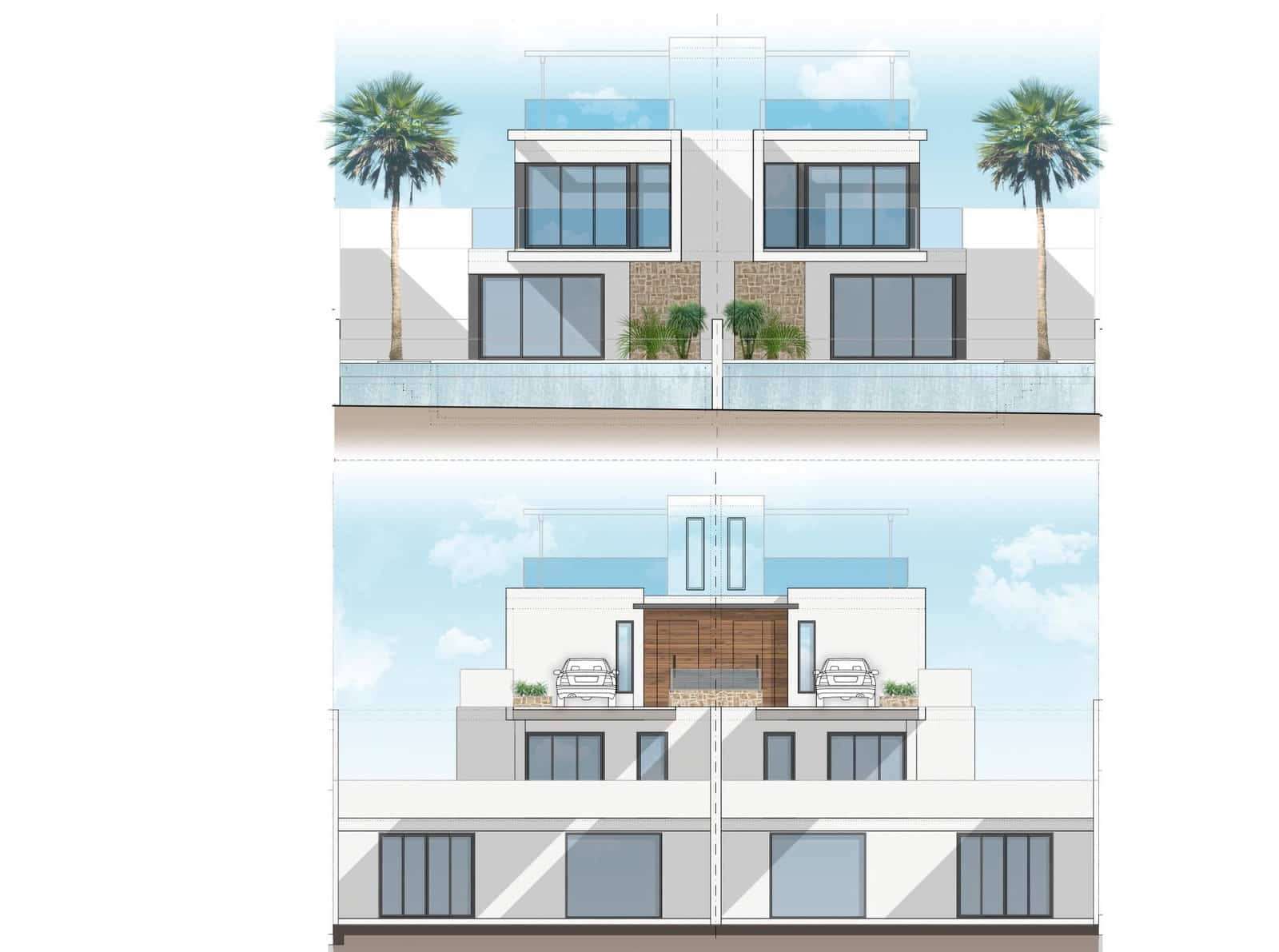 3 soverom Villa til salgs i Monforte del Cid med svømmebasseng garasje - € 895 000 (Ref: 8488952)