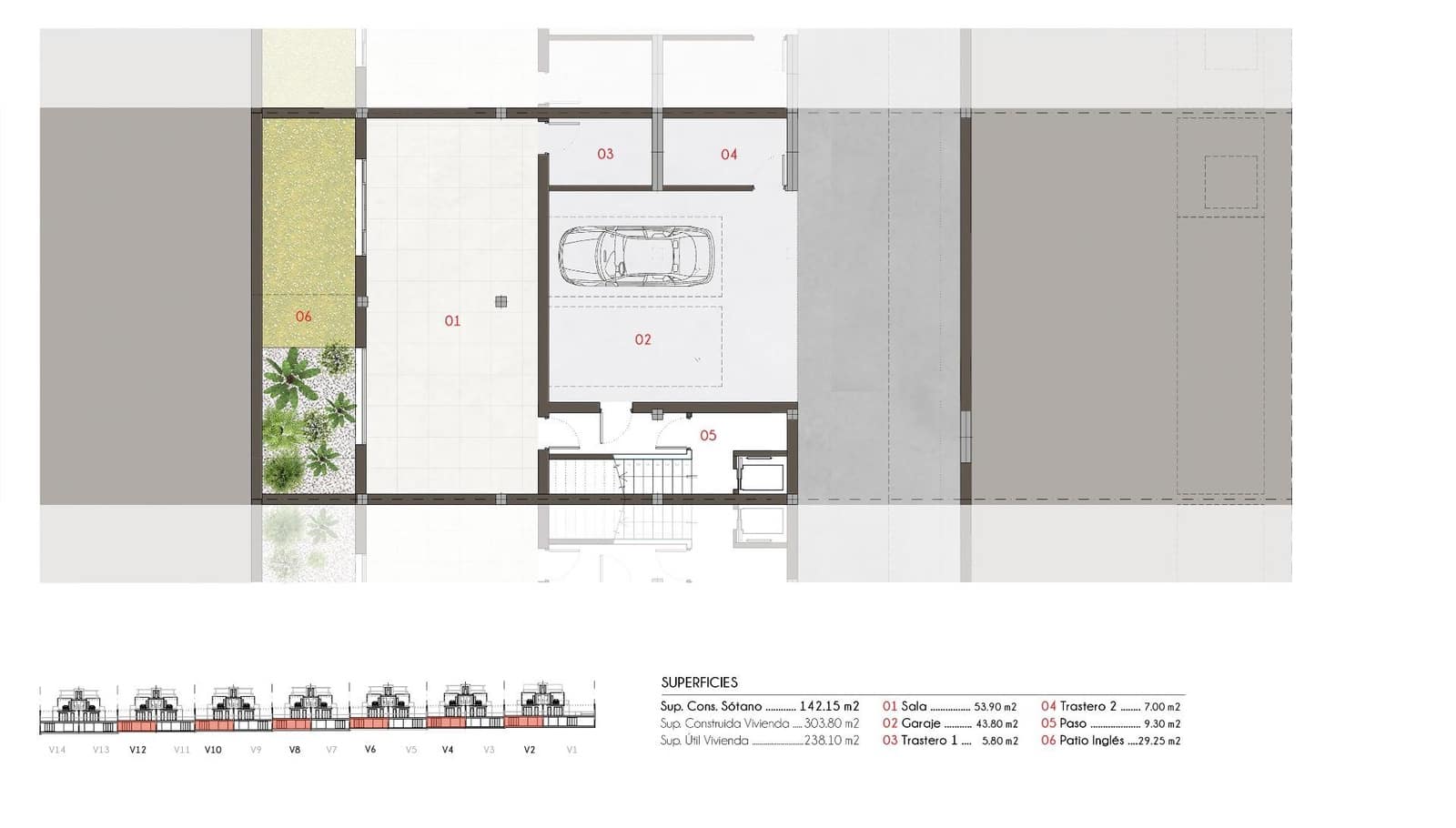 3 soverom Villa til salgs i Monforte del Cid med svømmebasseng garasje - € 895 000 (Ref: 8488952)
