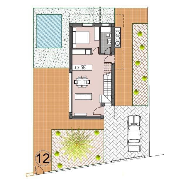 3 soverom Villa til salgs i El Pinet med svømmebasseng garasje - € 535 000 (Ref: 8854780)