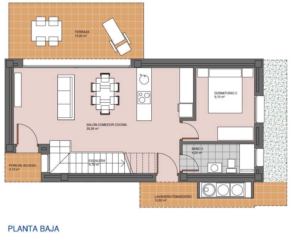 3 soverom Villa til salgs i El Pinet med svømmebasseng garasje - € 535 000 (Ref: 8854780)