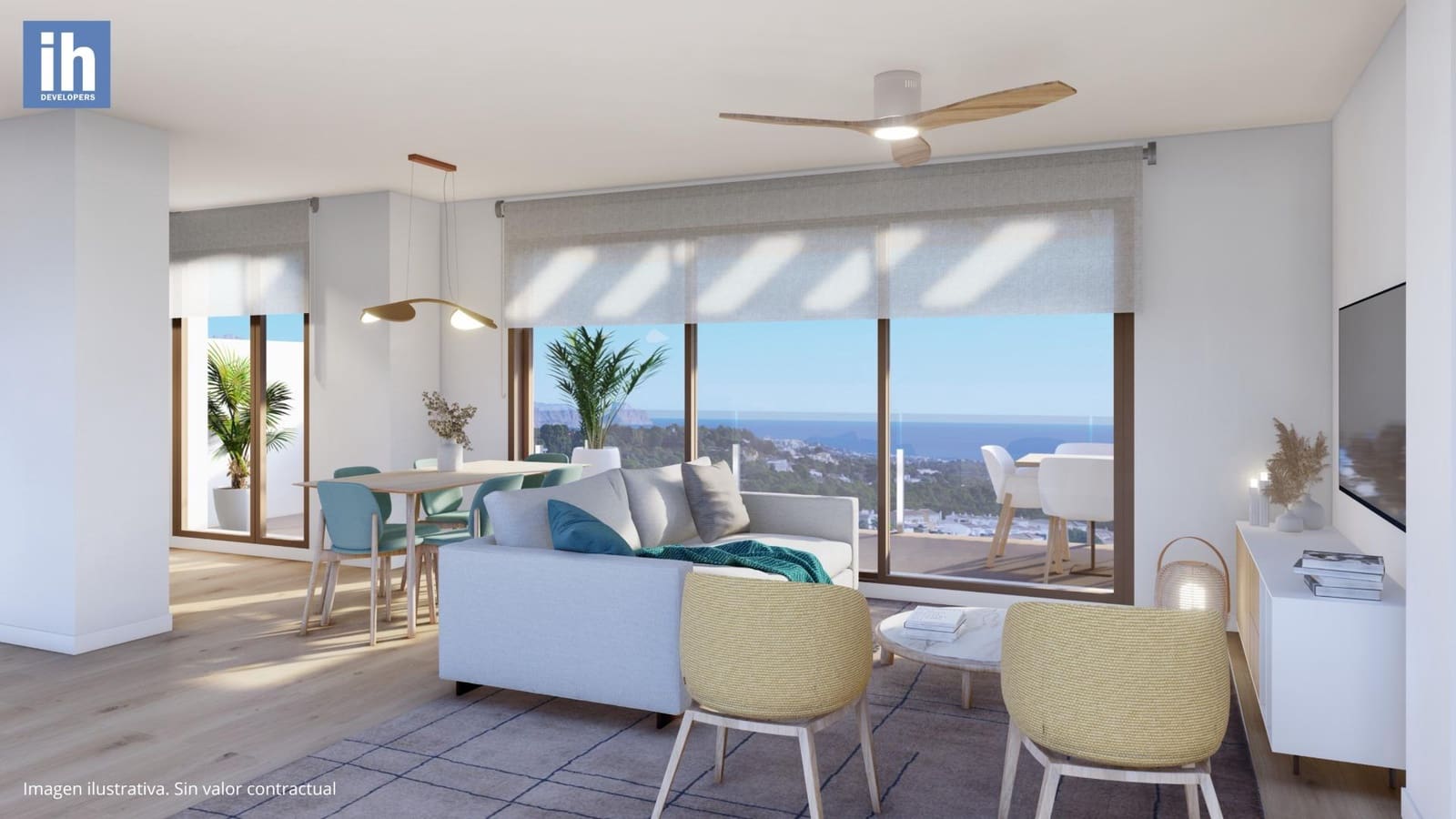 4 sovrum Radhus till salu i La Nucia med pool garage - 545 000 € (Ref: 9065264)