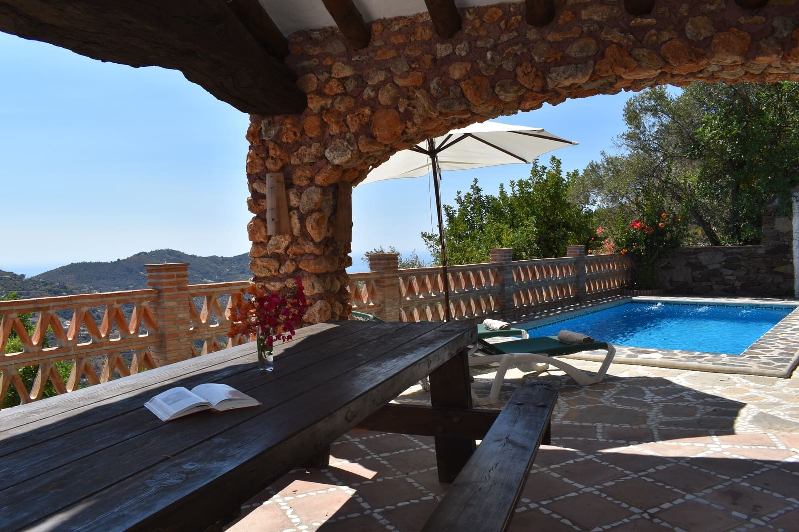 3 soveværelse Finca/Landehus til leje i Competa med swimmingpool - € 1.350 (Ref: 6317378)