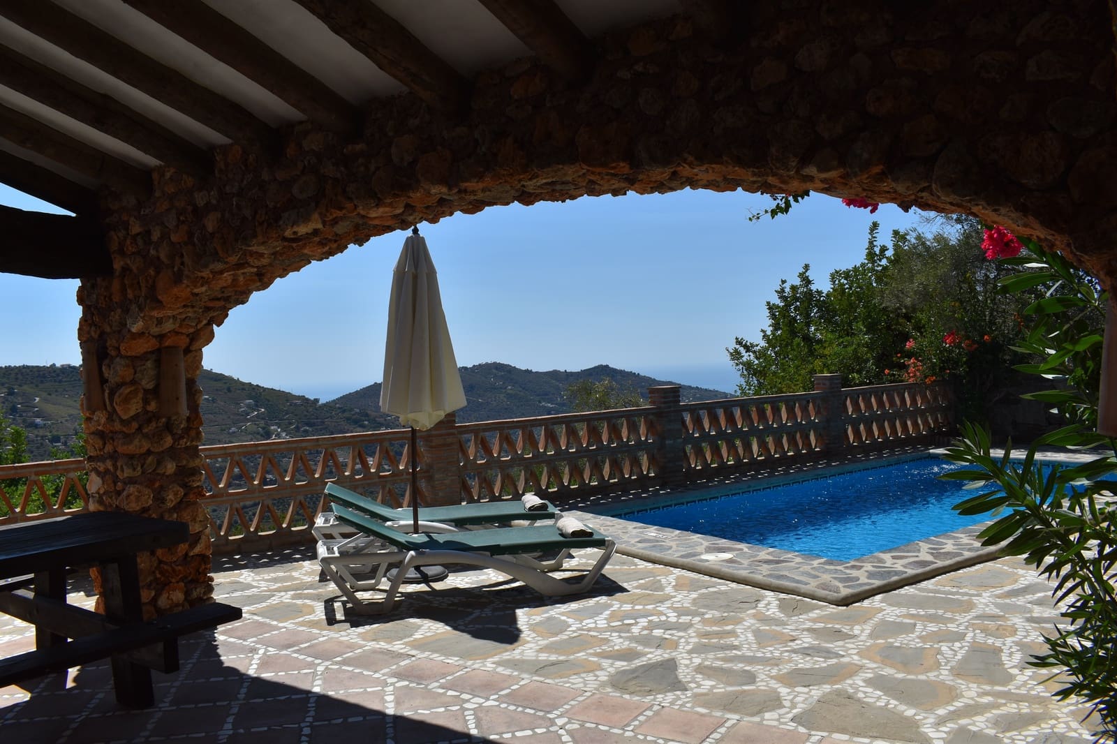 3 soveværelse Finca/Landehus til leje i Competa med swimmingpool - € 1.350 (Ref: 6317378)