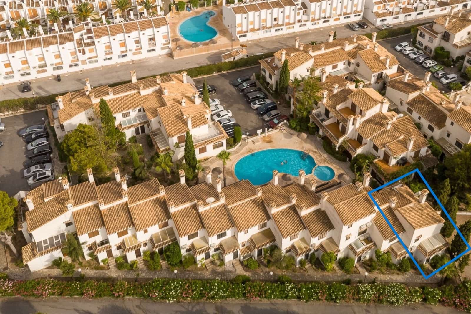 3 chambre Villa/Maison Mitoyenne à vendre à Cabo Roig avec piscine garage - 320 000 € (Ref: 10039236)