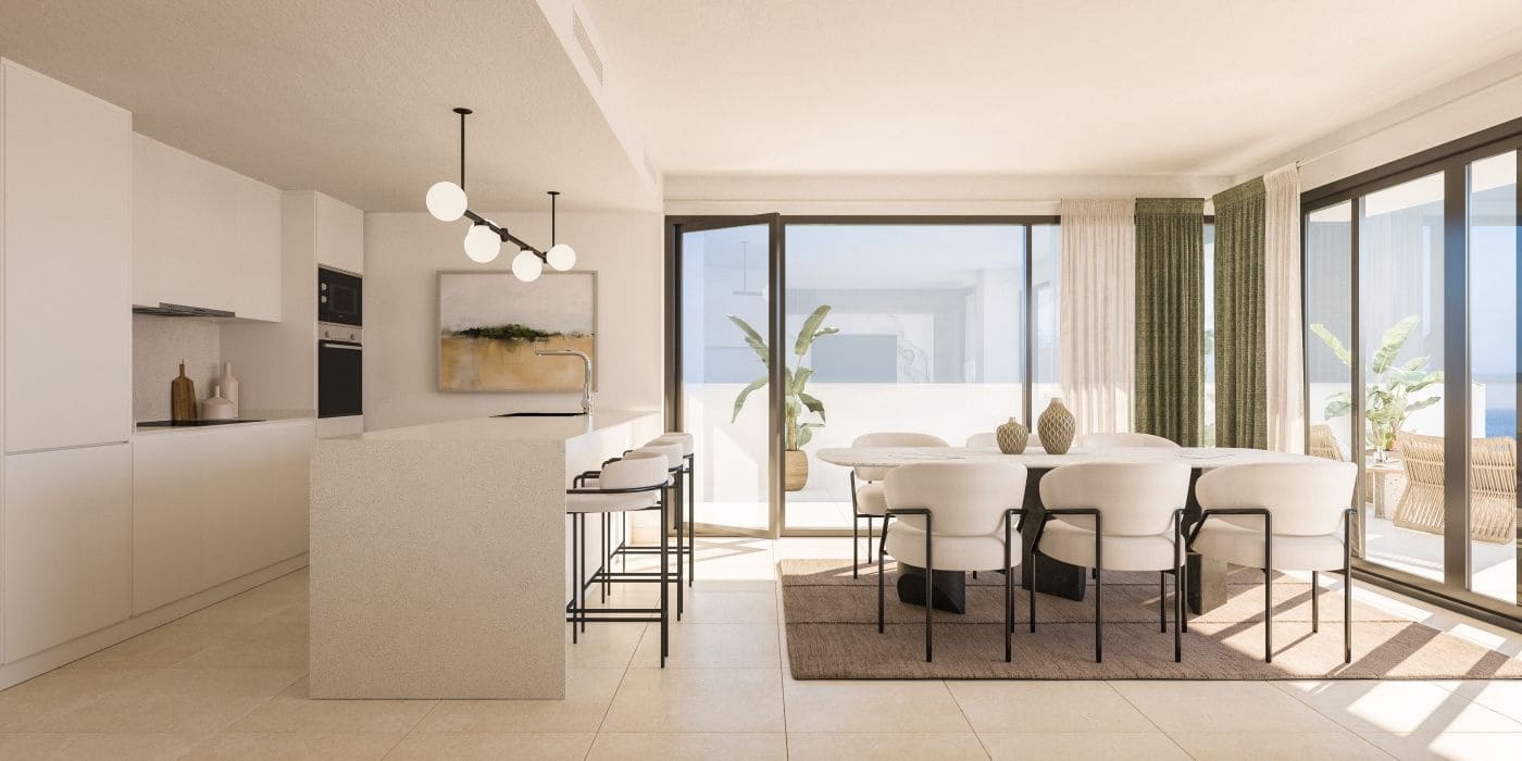 Apartamento de 2 habitaciones en Manilva en venta con piscina garaje - 398.000 € (Ref: 10009327)
