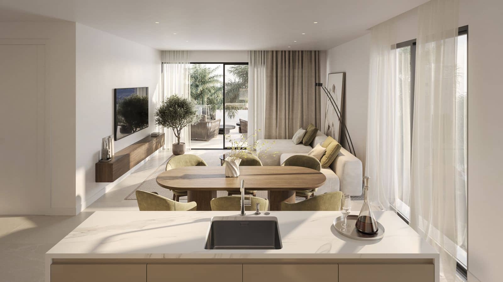 2 chambre Appartement à vendre à Estepona avec piscine garage - 495 000 € (Ref: 10022482)