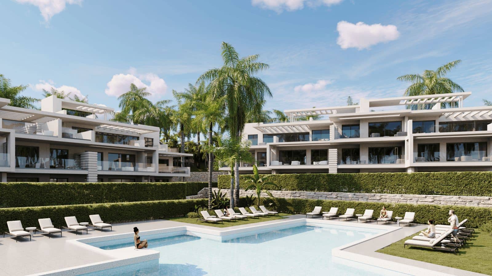 2 chambre Appartement à vendre à Estepona avec piscine garage - 495 000 € (Ref: 10022482)