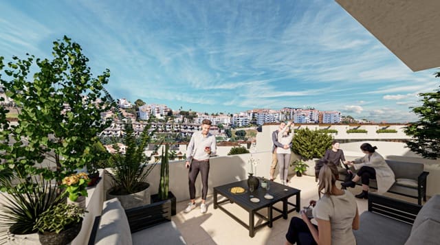 2 Zimmer Apartment zu verkaufen in Mijas Costa, Mijas mit Pool Garage - 345.000 € (Ref: 10022579)