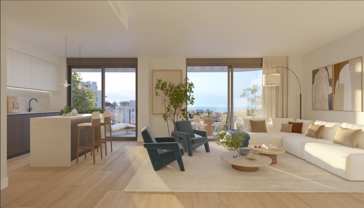2 chambre Appartement à vendre à Mijas avec piscine garage - 395 000 € (Ref: 10028916)
