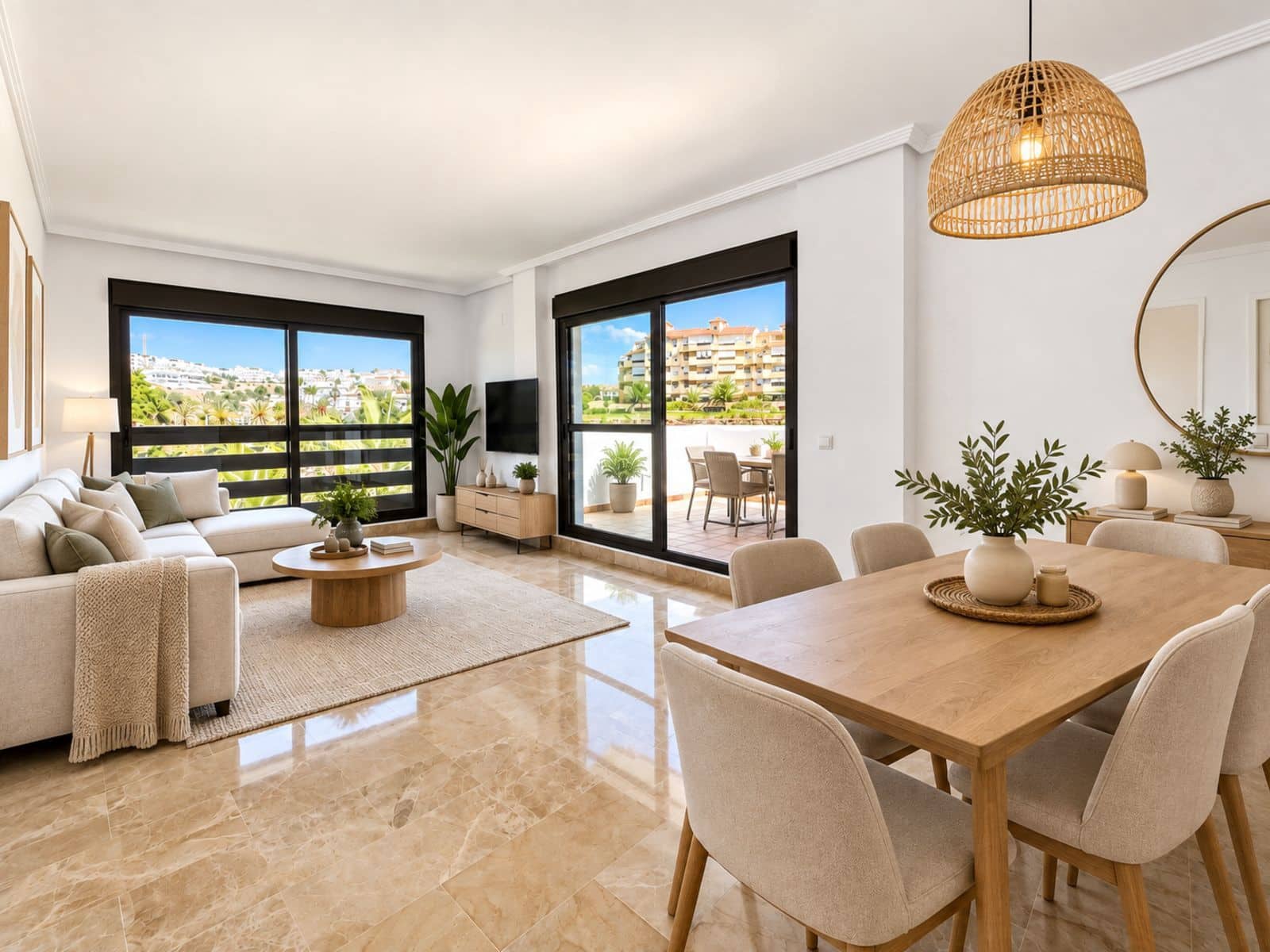 3 soverom Leilighet til salgs i New Golden Mile med svømmebasseng garasje - € 489 000 (Ref: 10180566)