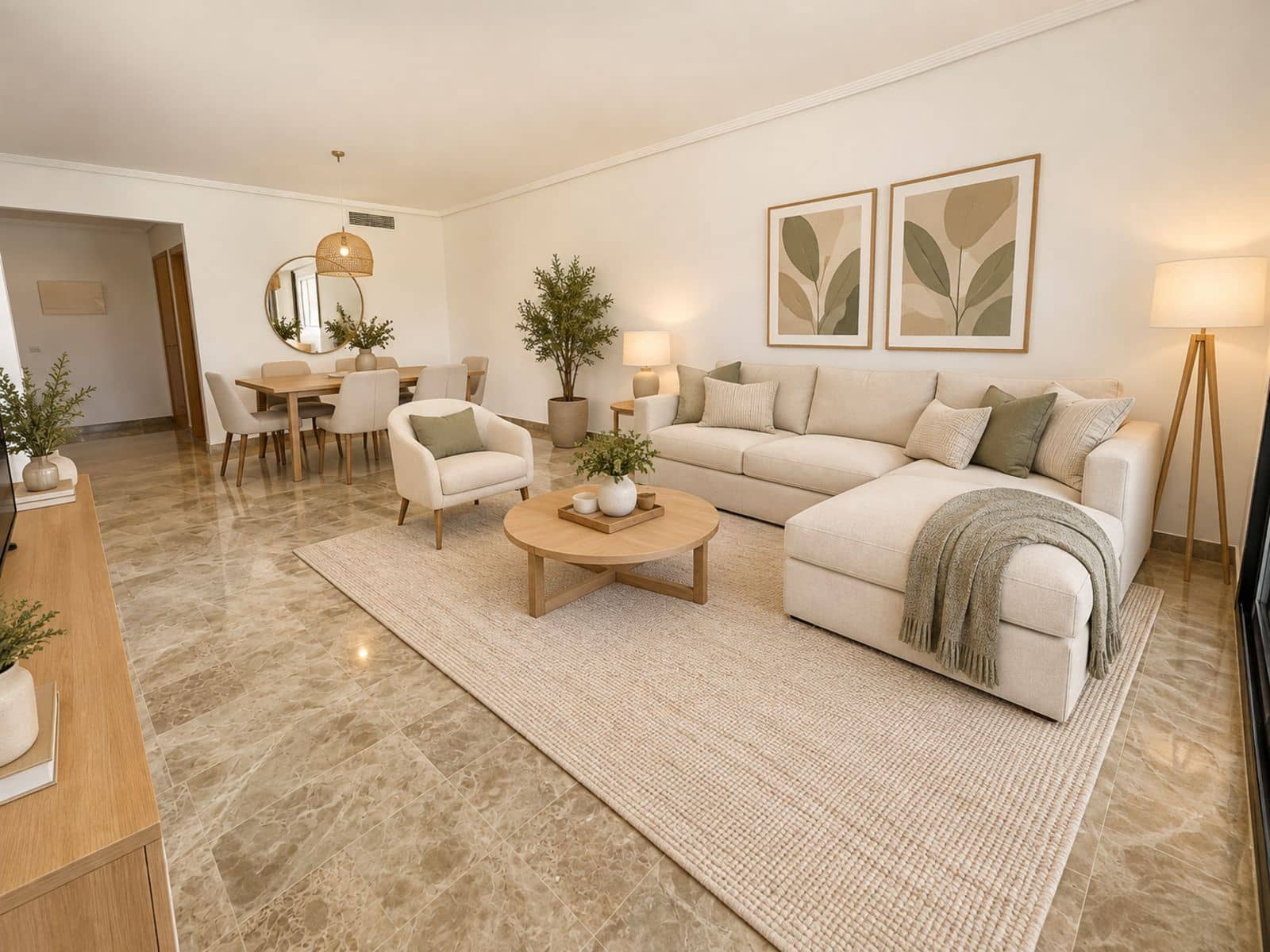 3 soverom Leilighet til salgs i New Golden Mile med svømmebasseng garasje - € 489 000 (Ref: 10180566)