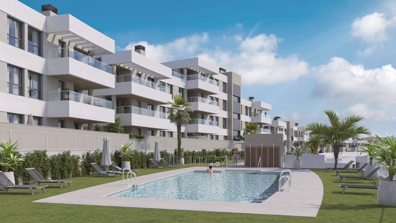 2 quarto Apartamento para venda em Estepona com piscina garagem - 452 000 € (Ref: 9479219)