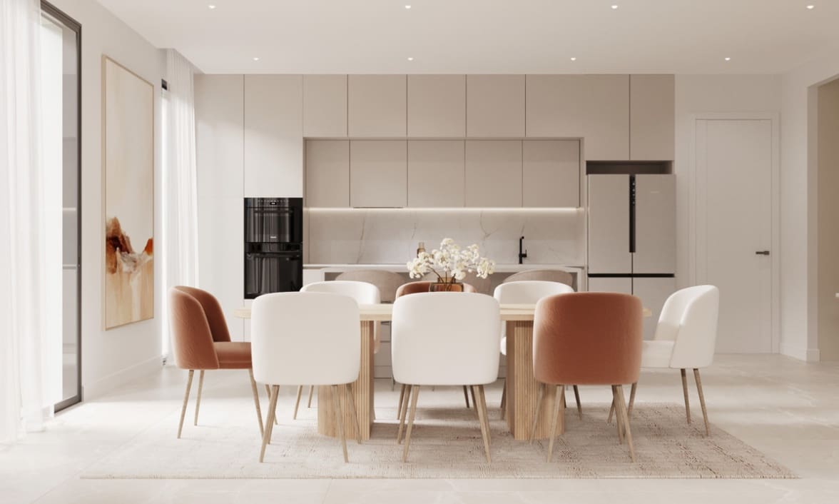 2 soverom Leilighet til salgs i New Golden Mile med svømmebasseng garasje - € 799 000 (Ref: 9621946)