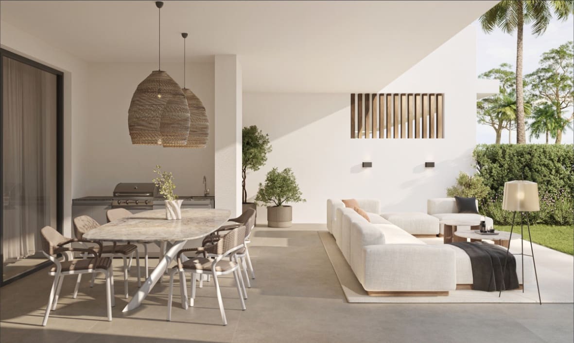 2 soverom Leilighet til salgs i New Golden Mile med svømmebasseng garasje - € 799 000 (Ref: 9621946)