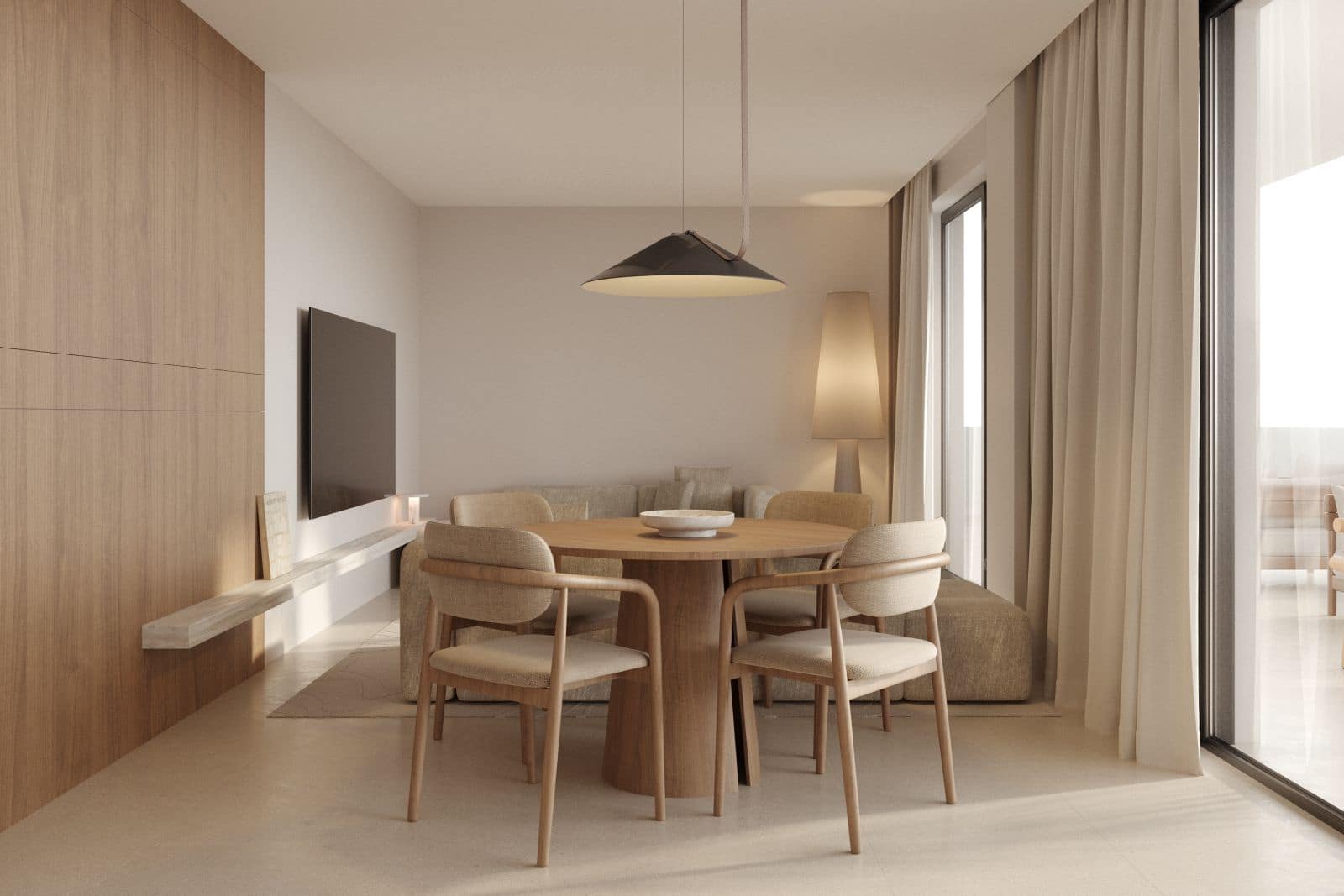 2 chambre Appartement à vendre à El Chaparral avec piscine garage - 570 000 € (Ref: 9795193)