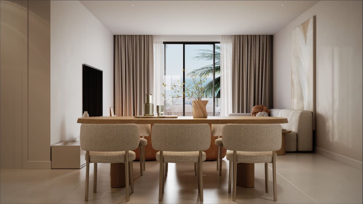 2 sypialnia Apartament na sprzedaż w New Golden Mile z basenem garażem - 799 000 € (Ref: 9806911)