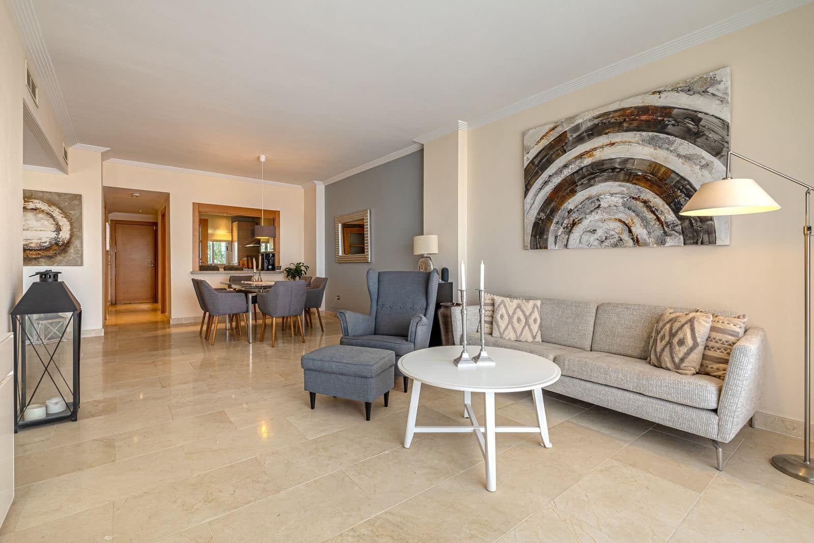 2 sypialnia Apartament na sprzedaż w New Golden Mile z basenem garażem - 399 000 € (Ref: 9812596)