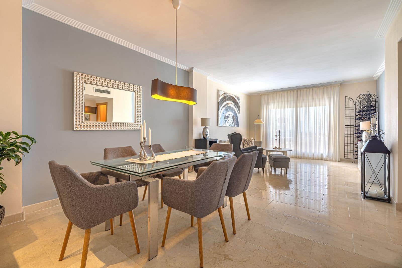 2 sypialnia Apartament na sprzedaż w New Golden Mile z basenem garażem - 399 000 € (Ref: 9812596)