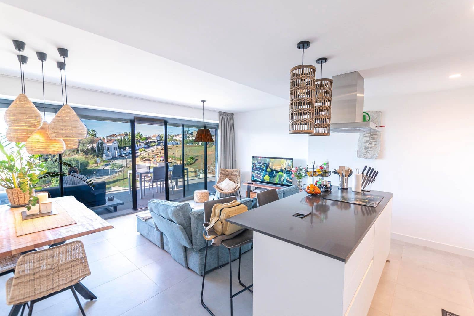 2 sovrum Lägenhet till salu i New Golden Mile med pool garage - 489 000 € (Ref: 9826823)