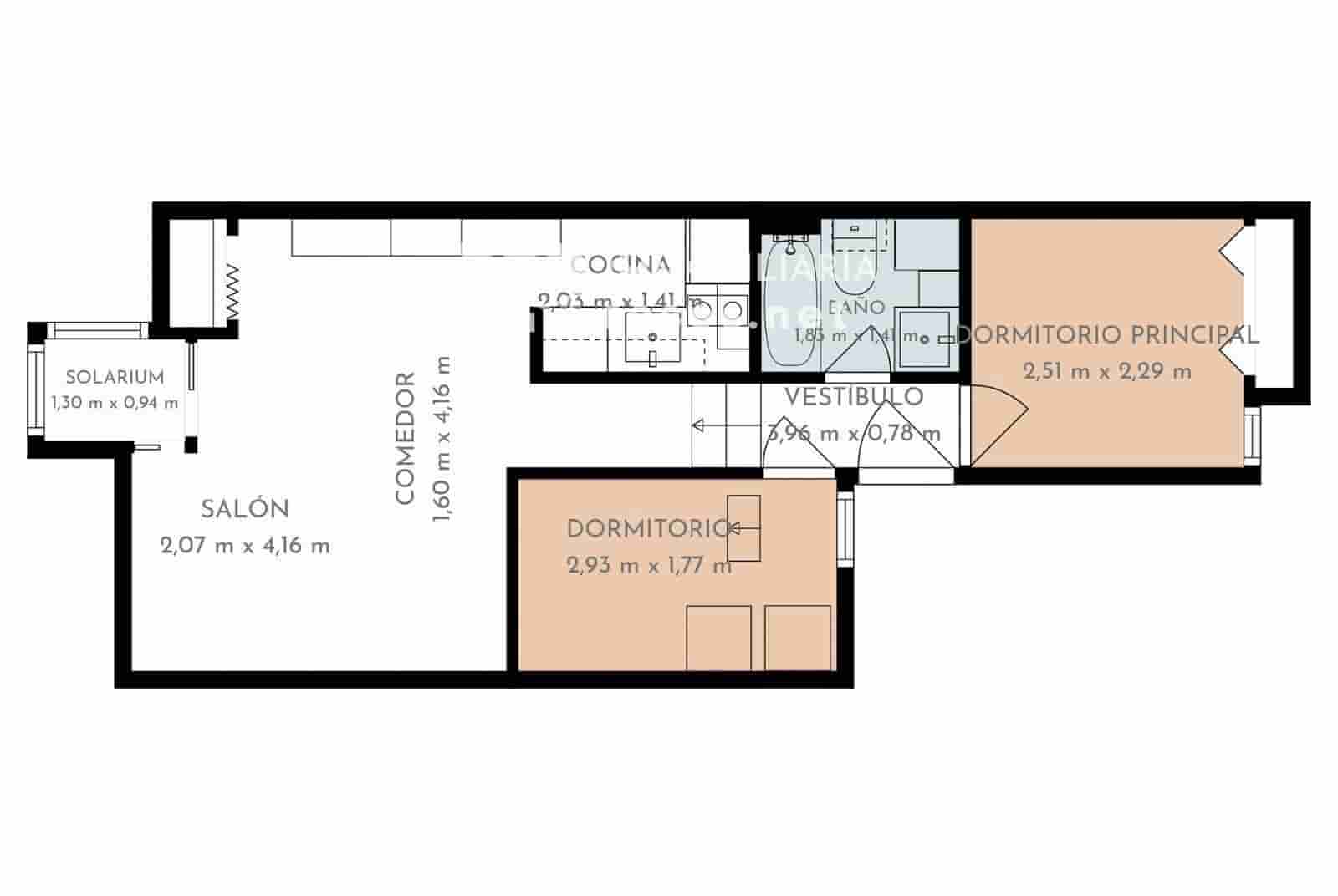 2 sypialnia Mieszkanie na sprzedaż w Roses - 139 000 € (Ref: 10004358)