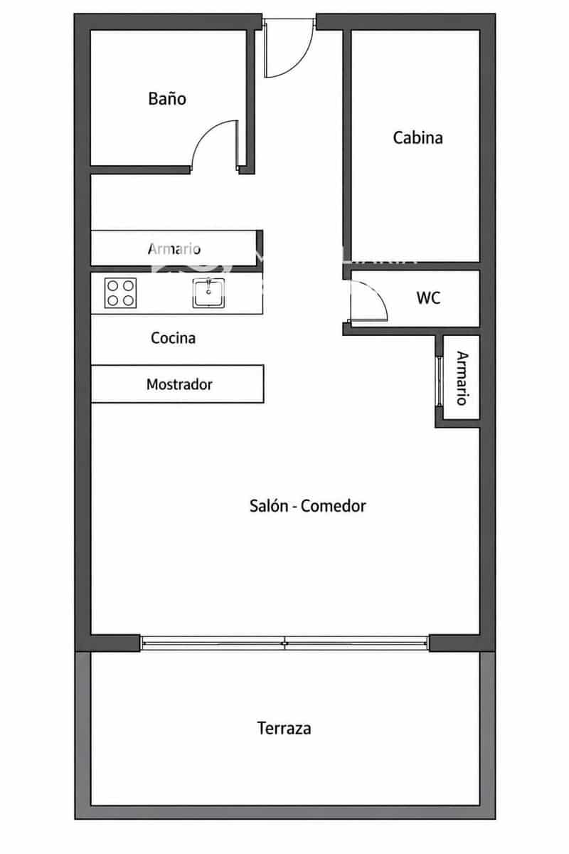 Lägenhet till salu i Empuriabrava - 135 000 € (Ref: 10021209)