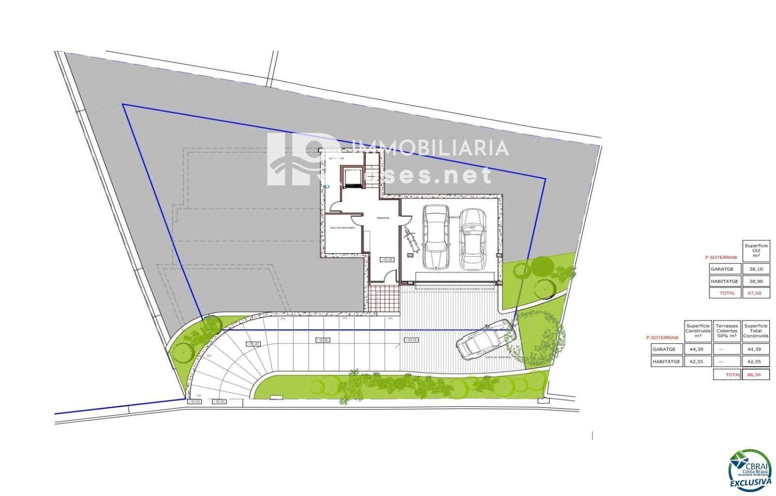 Terreno para Construção para venda em Roses - 300 000 € (Ref: 6304665)