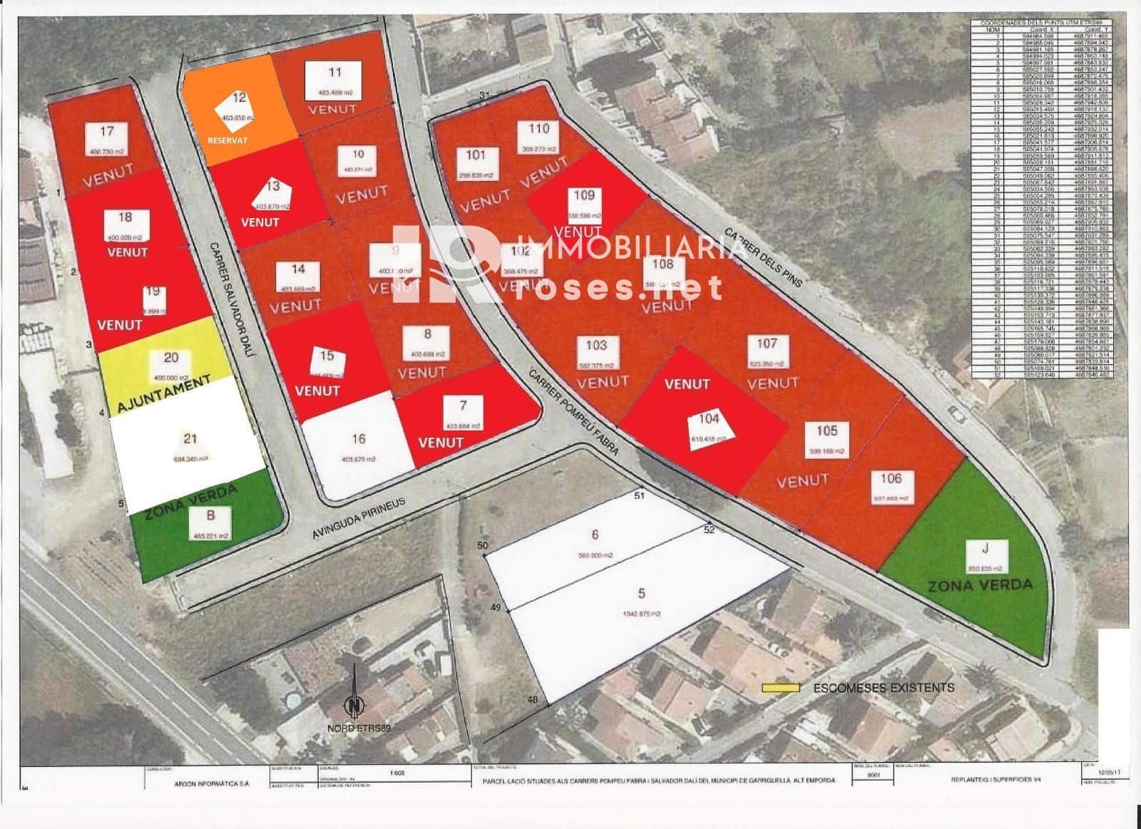 Byggegrund til salg i Garriguella - € 210.000 (Ref: 7205690)
