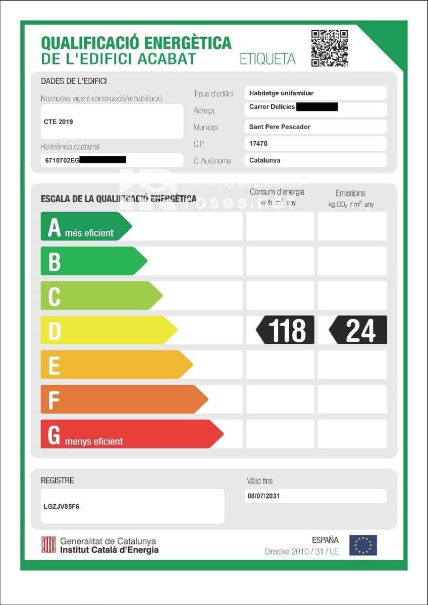 4 soverom Hus til salgs i Sant Pere Pescador med garasje - € 498 000 (Ref: 9144039)