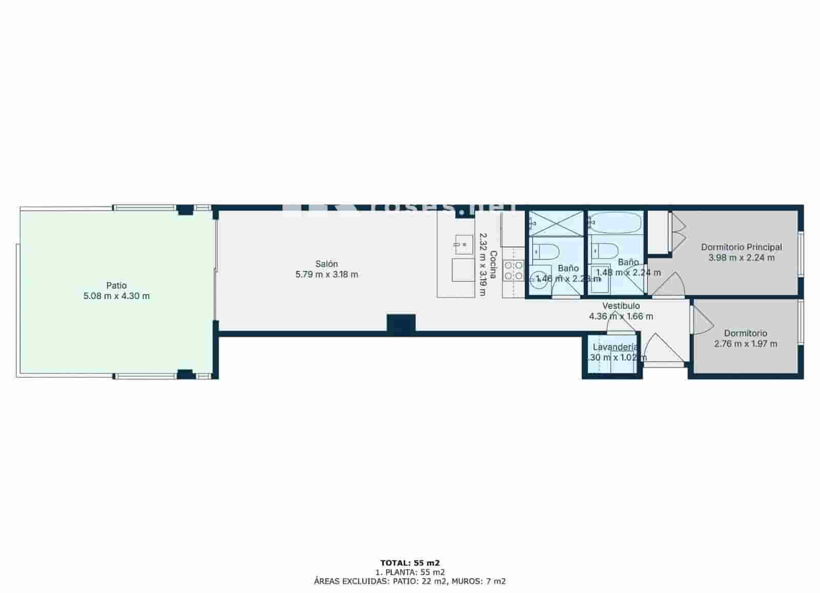 2 slaapkamer Flat te koop in Roses met zwembad - € 480.000 (Ref: 9253744)