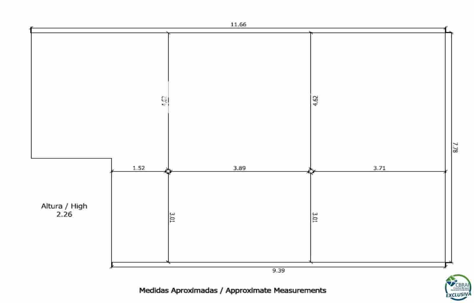 Commercial for sale in Roses - € 160,000 (Ref: 9640615)