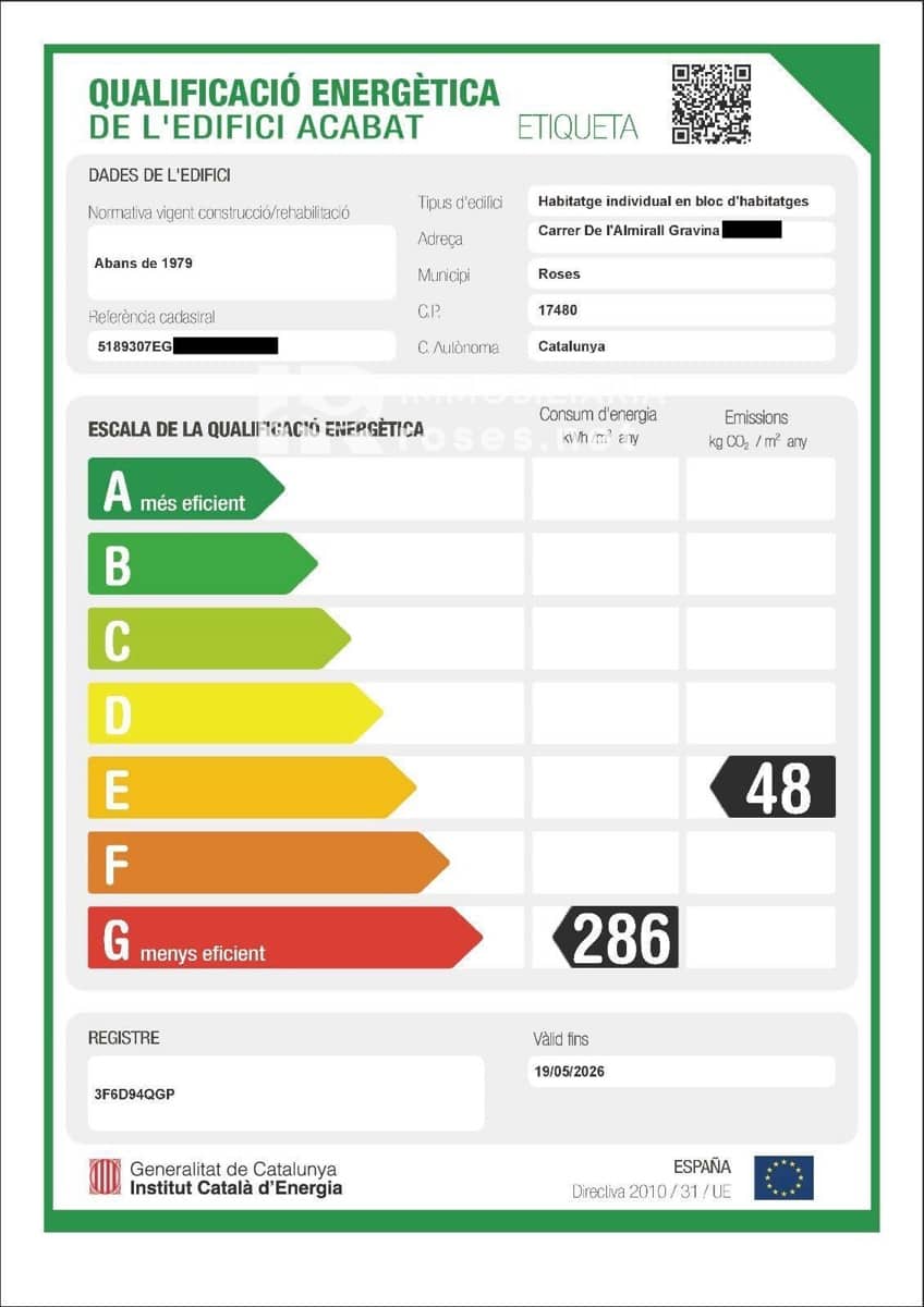 2 soveværelse Lejlighed til salg i Roses med garage - € 265.000 (Ref: 9756335)