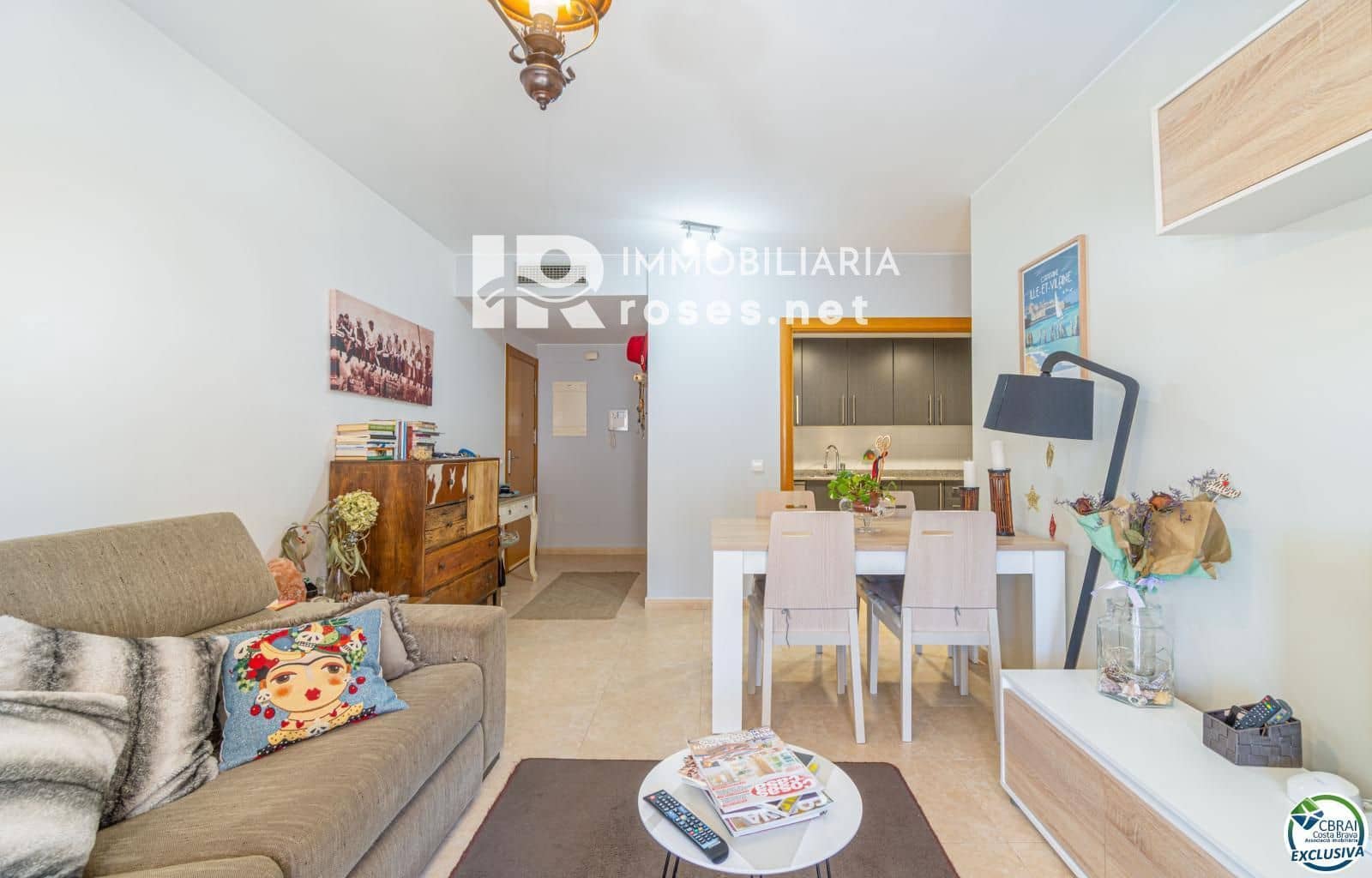 2 makuuhuone Asunto myytävänä paikassa Roses mukana uima-altaan 
autotalli - 215 000 € (Ref: 9793175)