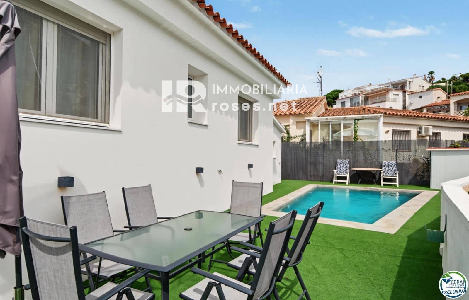 Chalet de 3 habitaciones en El Mas Fumats en venta con piscina garaje - 489.000 € (Ref: 9998972)