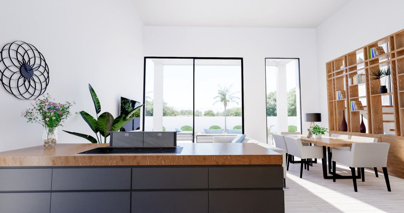 3 sypialnia Willa na sprzedaż w Benidorm z basenem garażem - 509 900 € (Ref: 9409501)