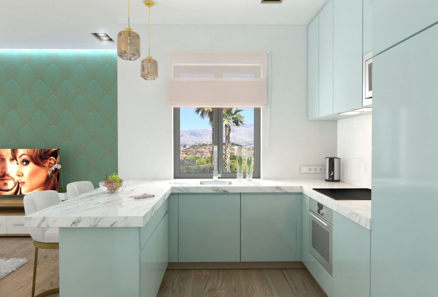 3 makuuhuone Huvila myytävänä paikassa Finestrat mukana uima-altaan - 525 000 € (Ref: 9409595)