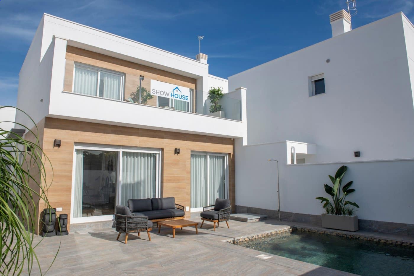 3 bedroom Villa for sale in San Pedro del Pinatar with pool - € 349,000 (Ref: 9409627)