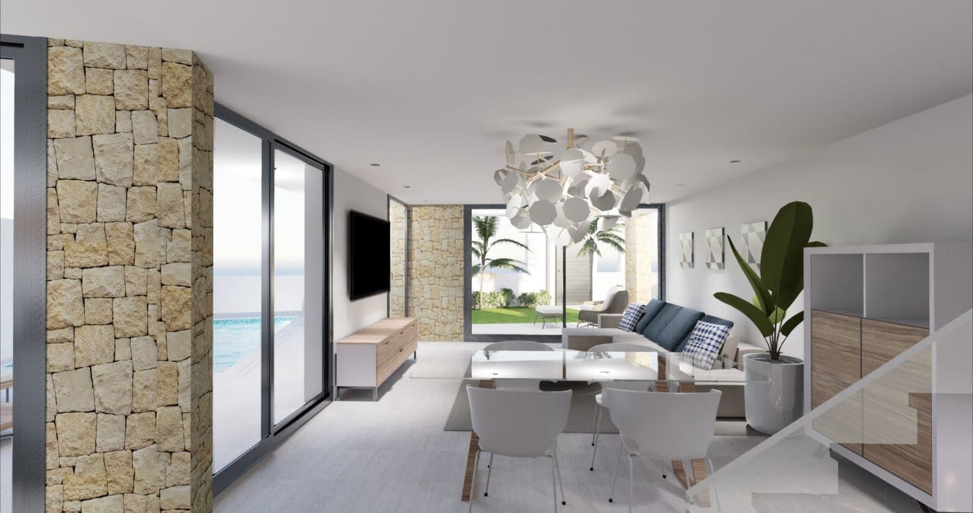 3 Zimmer Villa zu verkaufen in San Pedro del Pinatar mit Pool Garage - 459.000 € (Ref: 9409629)