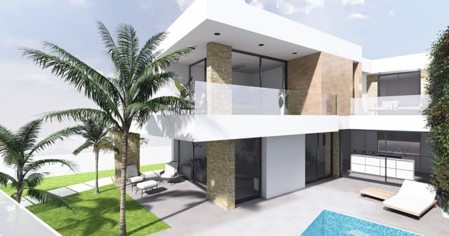 4 slaapkamer Villa te koop in San Pedro del Pinatar met zwembad garage - € 469.000 (Ref: 9409630)