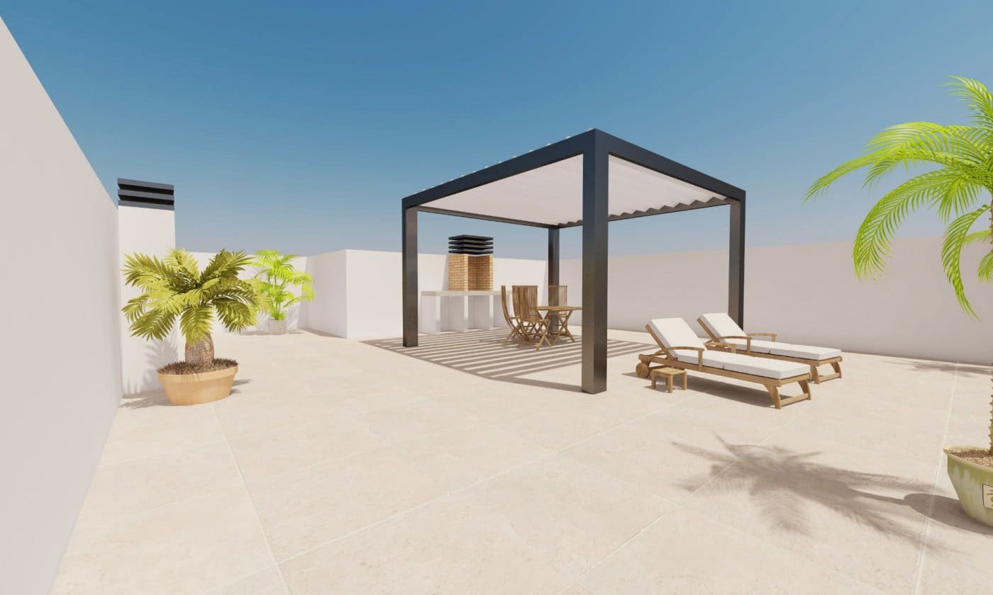 Chalet de 3 habitaciones en Pilar de la Horadada en venta con piscina - 519.900 € (Ref: 9409632)